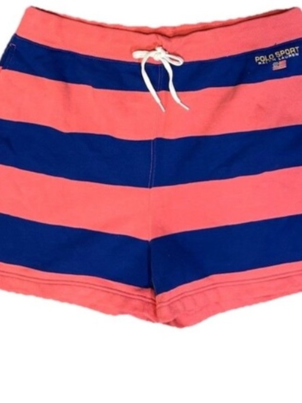 Polo by Ralph Lauren Pink and Navy Stripe Shorts